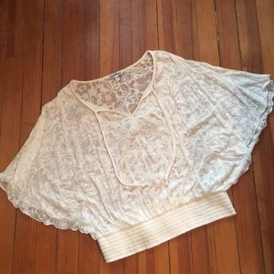 Sheer Butterfly Top